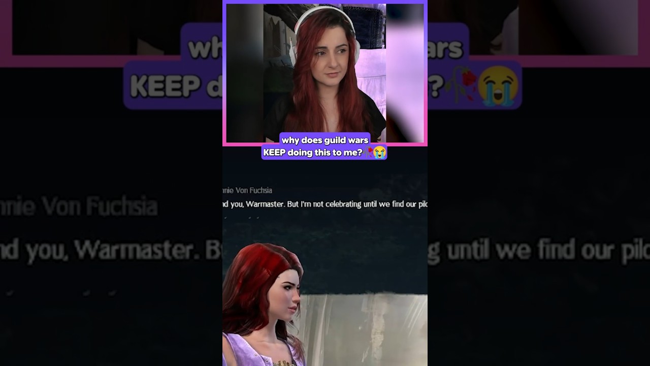 why does guild wars 2 KEEP doing this to me?? 🥀🥀